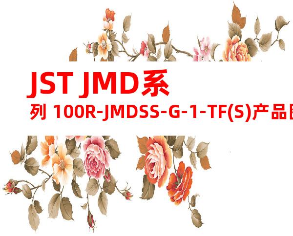 JST JMD系列 100R-JMDSS-G-1-TF(S)产品图纸